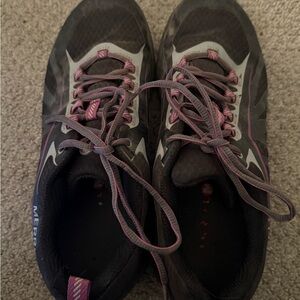 Merrell Women's Black and Purple Siren Edge Hiker Shoes Size 10